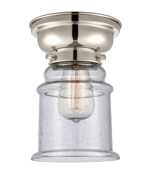 Innovations 623-1F-PN-G184-LED LED Flush Mount, Polished Nickel