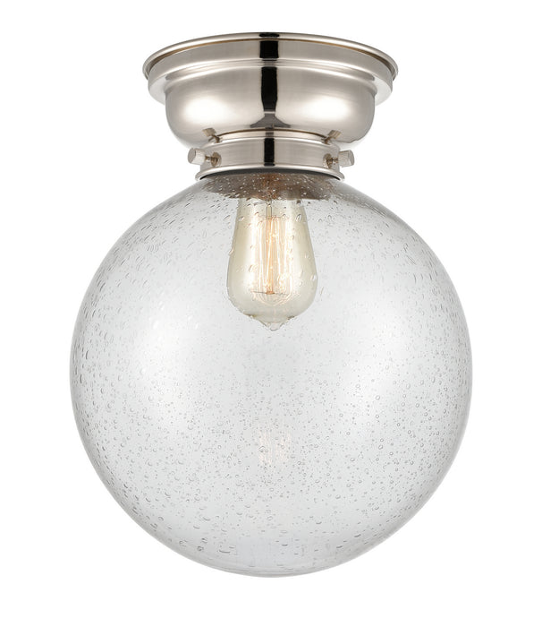 Innovations 623-1F-PN-G204-10-LED LED Flush Mount, Polished Nickel