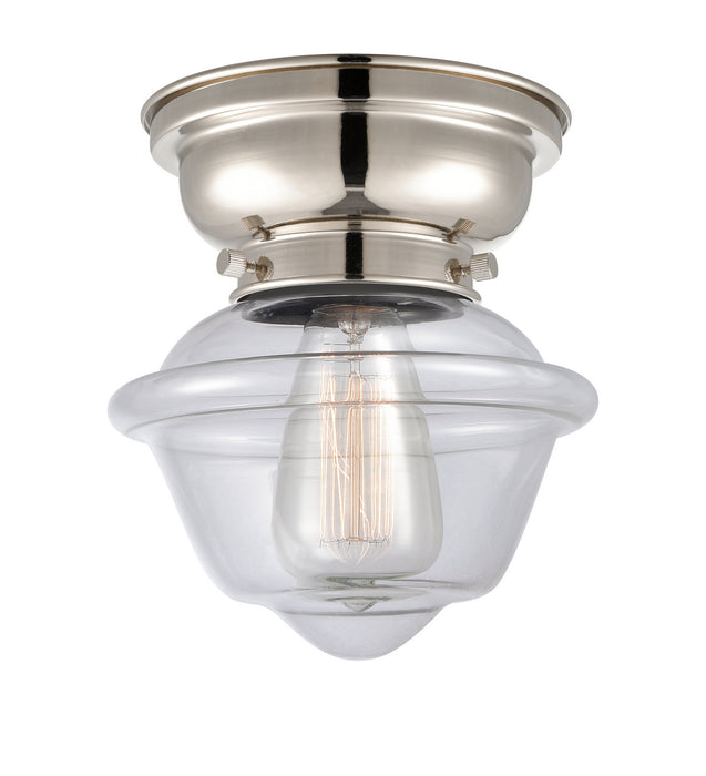 Innovations 623-1F-PN-G532 One Light Flush Mount, Polished Nickel