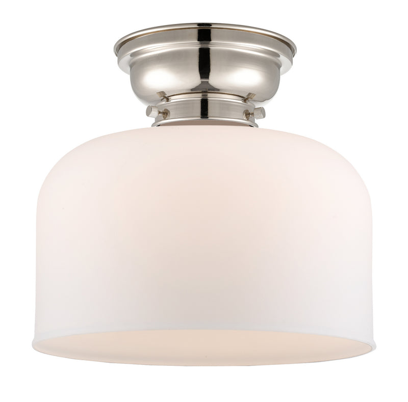 Innovations 623-1F-PN-G71-L One Light Flush Mount, Polished Nickel