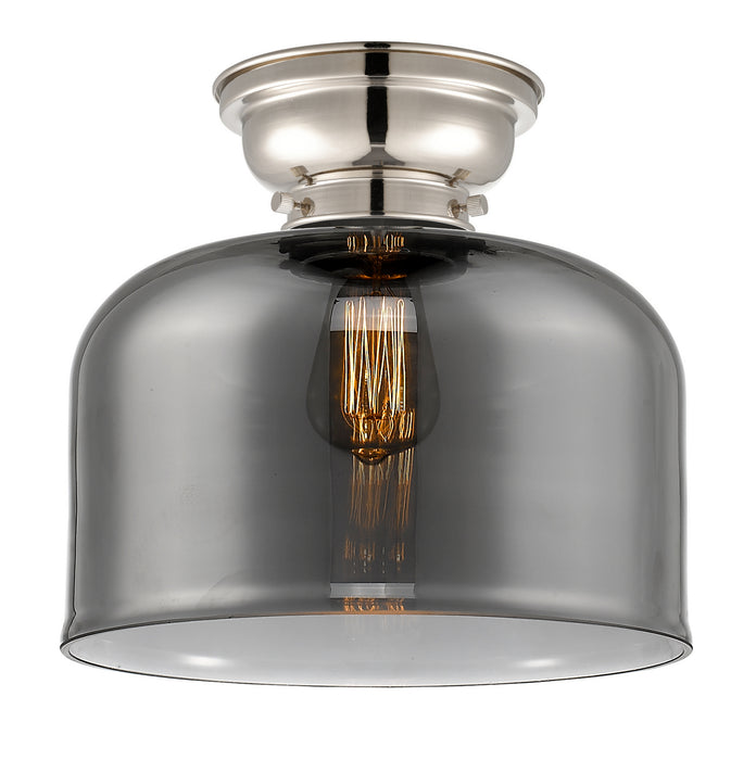 Innovations 623-1F-PN-G73-L One Light Flush Mount, Polished Nickel