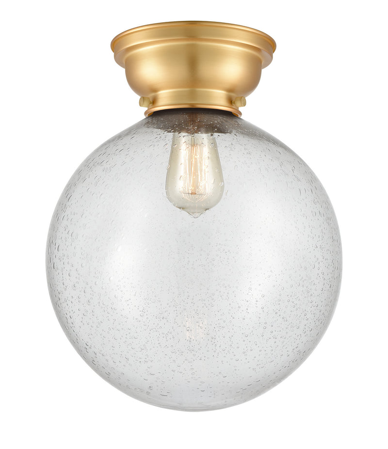Innovations 623-1F-SG-G204-12-LED LED Flush Mount, Satin Gold
