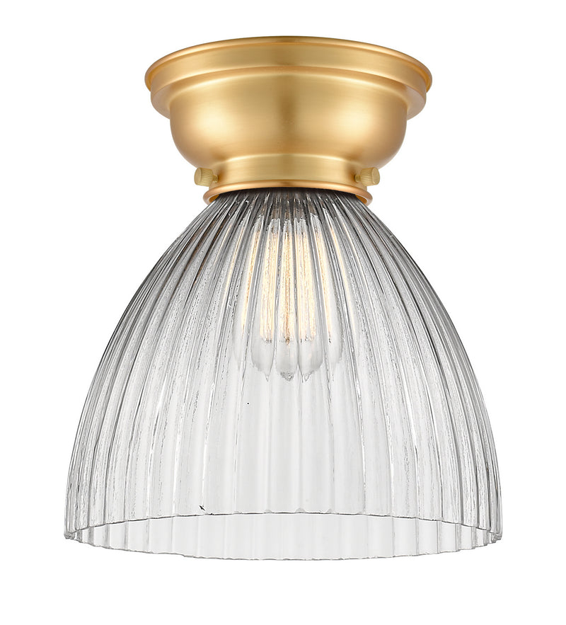 Innovations 623-1F-SG-G222 One Light Flush Mount, Satin Gold