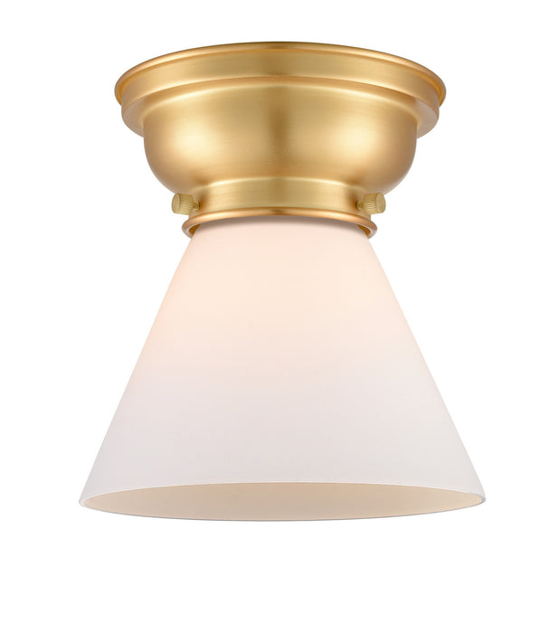 Innovations 623-1F-SG-G41 One Light Flush Mount, Satin Gold