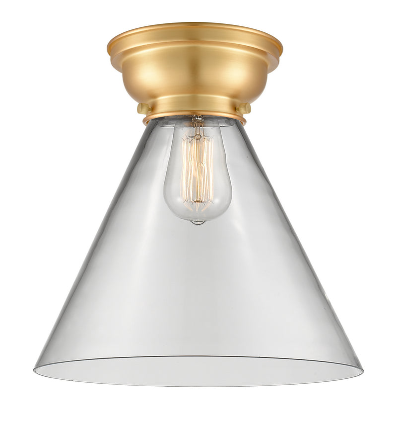 Innovations 623-1F-SG-G42-L One Light Flush Mount, Satin Gold