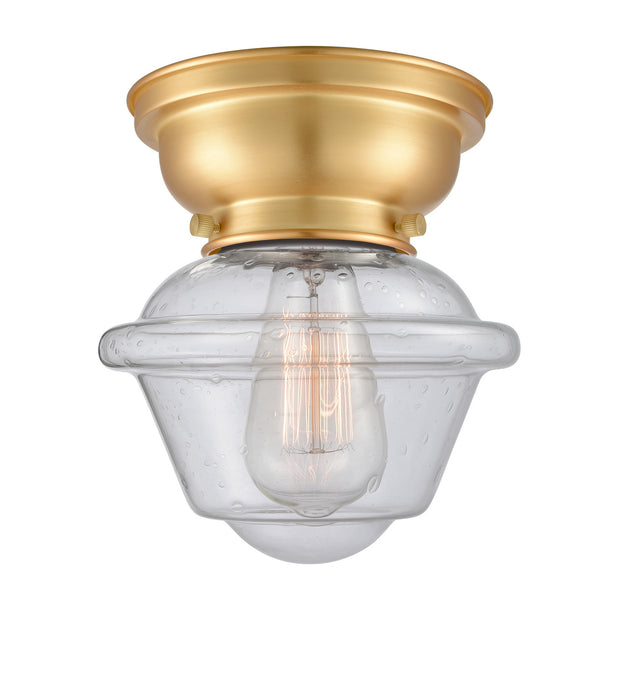 Innovations 623-1F-SG-G534-LED LED Flush Mount, Satin Gold