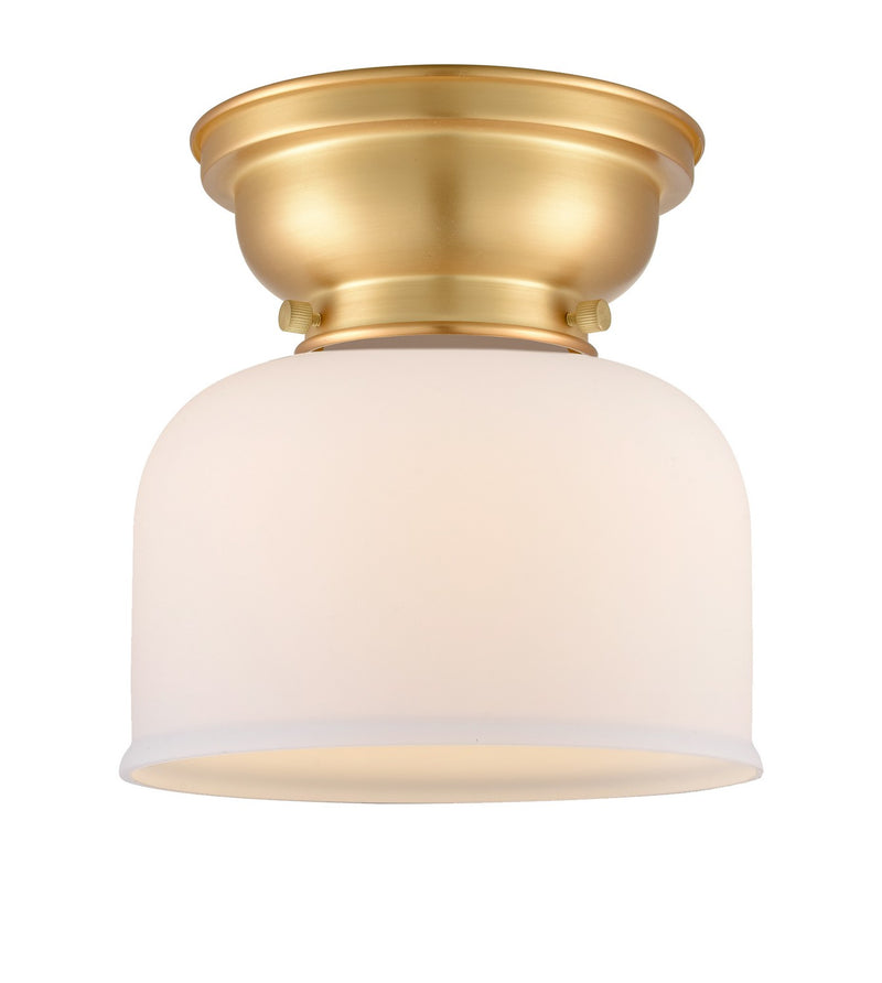 Innovations 623-1F-SG-G71 One Light Flush Mount, Satin Gold