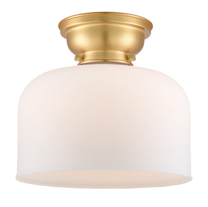 Innovations 623-1F-SG-G71-L One Light Flush Mount, Satin Gold