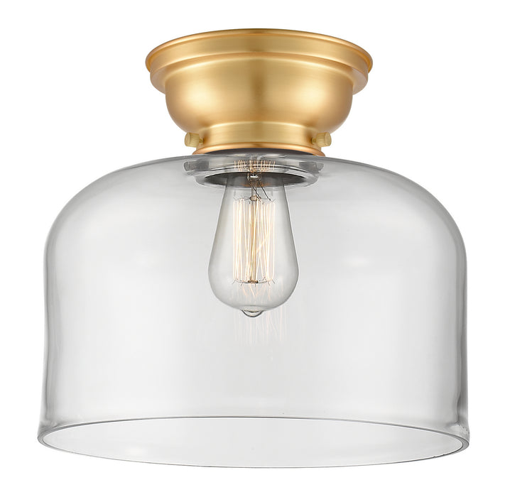 Innovations 623-1F-SG-G72-L One Light Flush Mount, Satin Gold