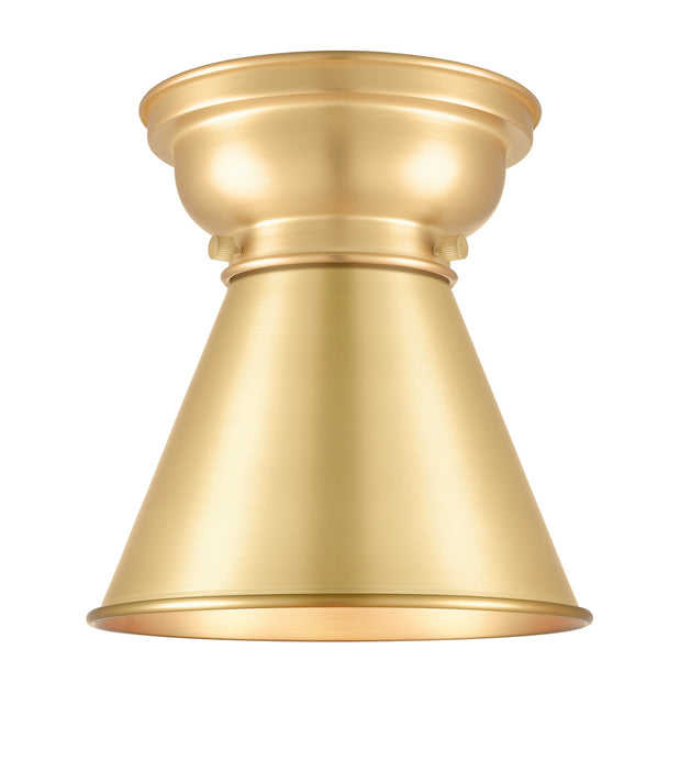 Innovations 623-1F-SG-M13-SG One Light Flush Mount, Satin Gold