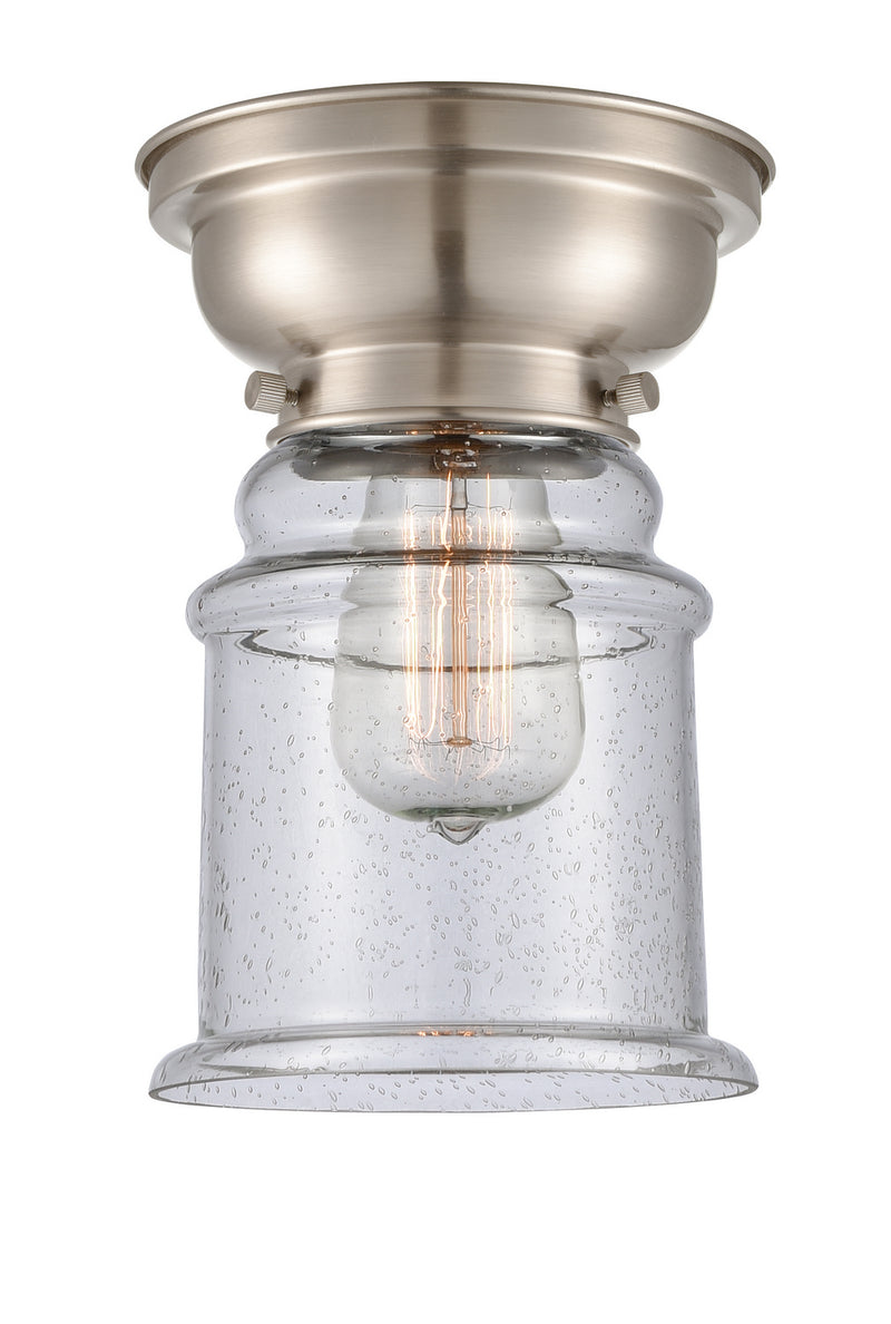 Innovations 623-1F-SN-G184-LED LED Flush Mount, Brushed Satin Nickel