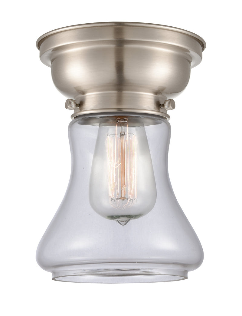 Innovations 623-1F-SN-G192 One Light Flush Mount, Brushed Satin Nickel