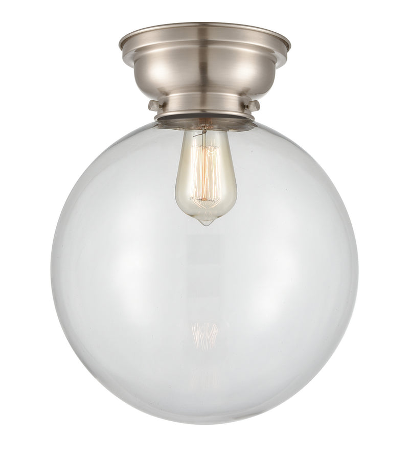 Innovations 623-1F-SN-G202-12-LED LED Flush Mount, Brushed Satin Nickel