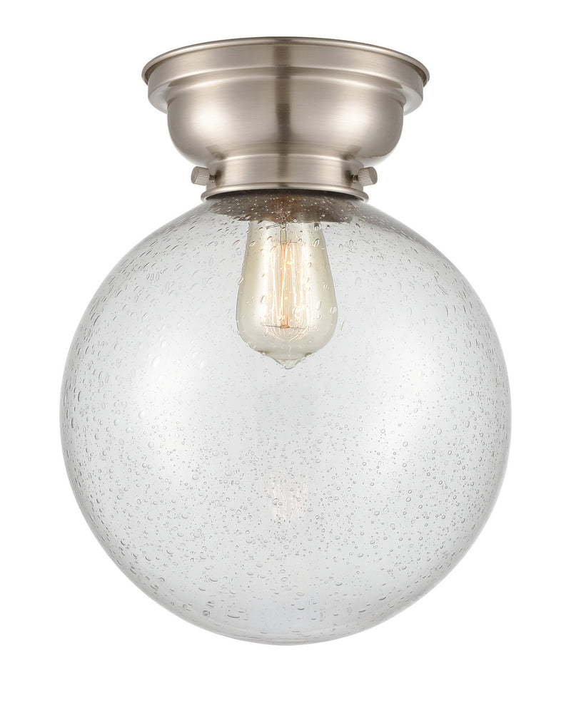 Innovations 623-1F-SN-G204-10-LED LED Flush Mount, Brushed Satin Nickel
