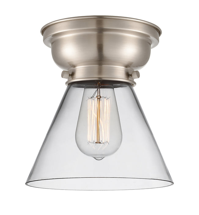 Innovations 623-1F-SN-G42 One Light Flush Mount, Brushed Satin Nickel