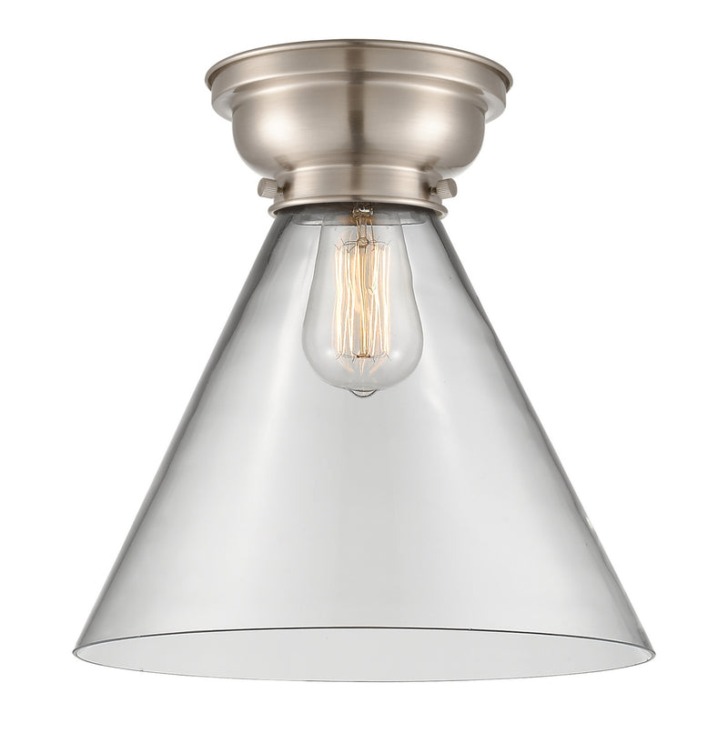 Innovations 623-1F-SN-G42-L One Light Flush Mount, Brushed Satin Nickel