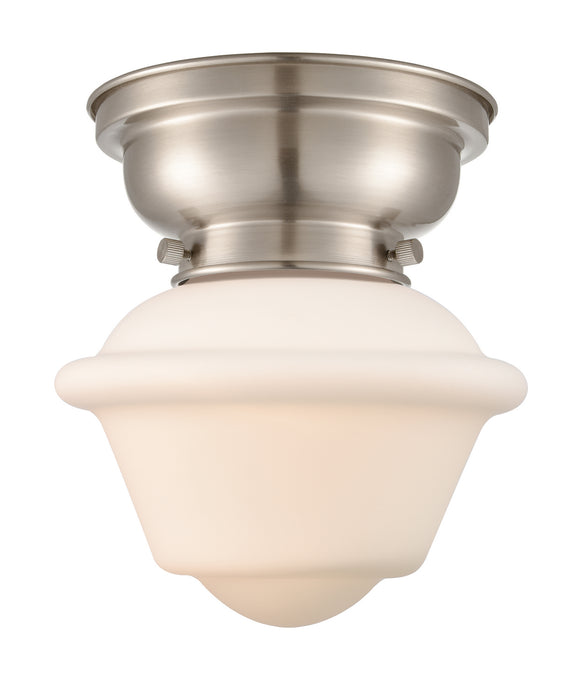 Innovations 623-1F-SN-G531 One Light Flush Mount, Brushed Satin Nickel