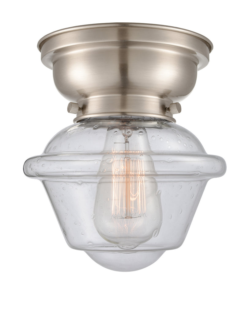 Innovations 623-1F-SN-G534 One Light Flush Mount, Brushed Satin Nickel