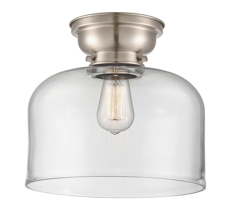 Innovations 623-1F-SN-G72-L-LED LED Flush Mount, Brushed Satin Nickel