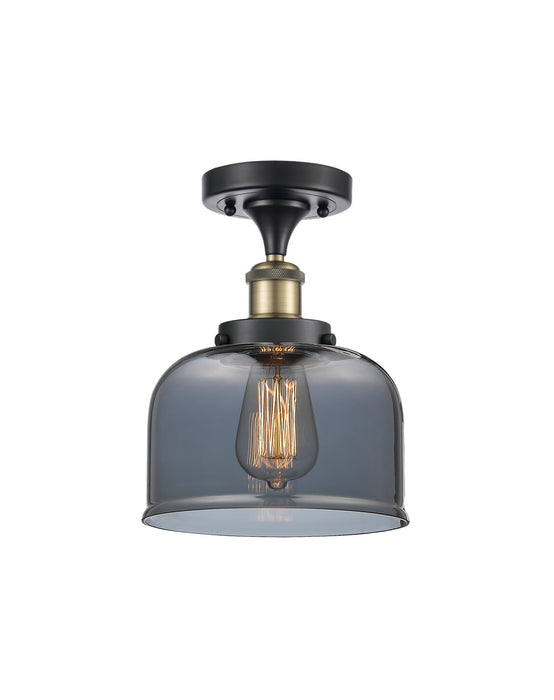 Innovations 916-1C-BAB-G73-LED LED Semi-Flush Mount, Black Antique Brass
