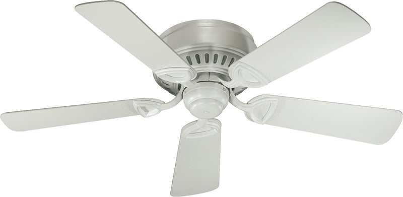 Quorum 51425-8 42" Ceiling Fan, Studio White