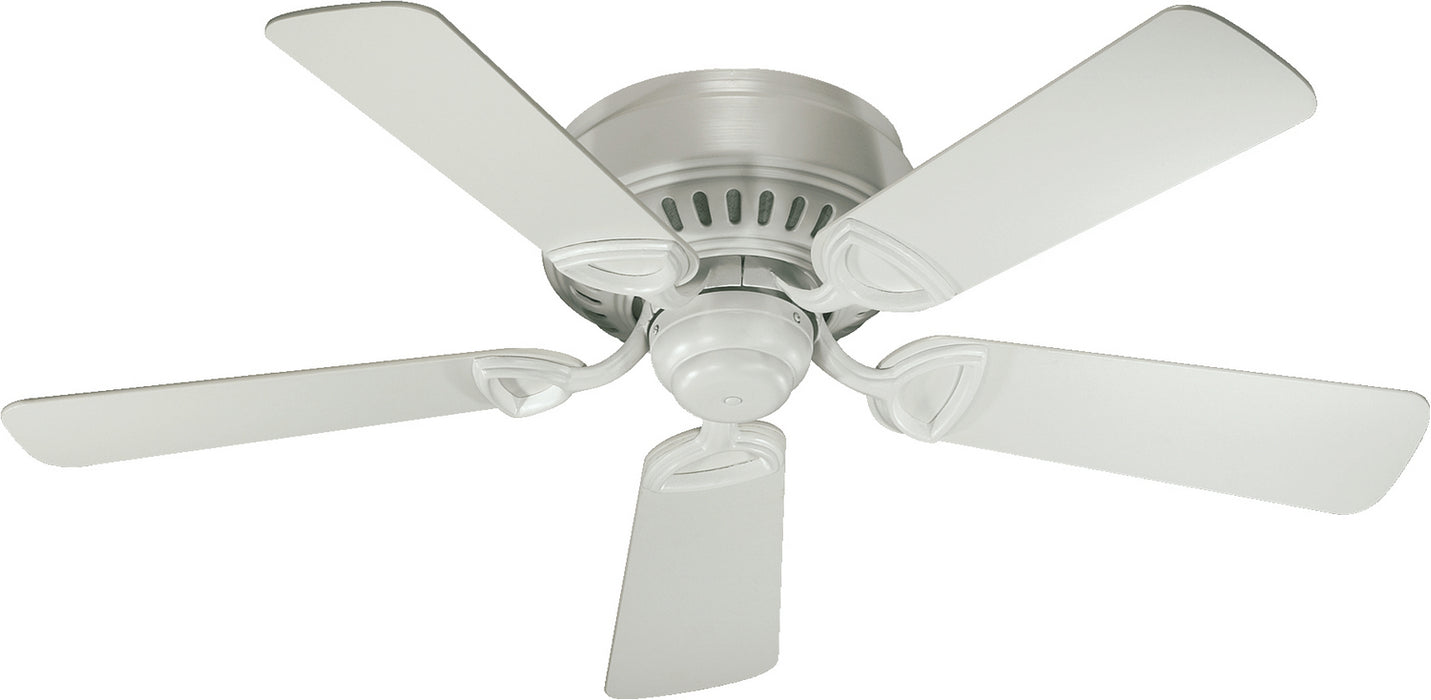 Quorum 51425-8 42" Ceiling Fan, Studio White