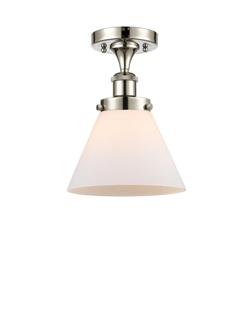 Innovations 916-1C-PN-G41-LED LED Semi-Flush Mount, Polished Nickel