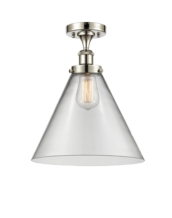 Innovations 916-1C-PN-G42-L-LED LED Semi-Flush Mount, Polished Nickel