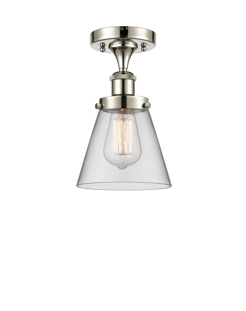 Innovations 916-1C-PN-G62-LED LED Semi-Flush Mount, Polished Nickel