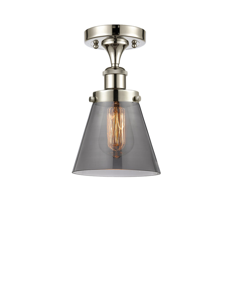 Innovations 916-1C-PN-G63-LED LED Semi-Flush Mount, Polished Nickel