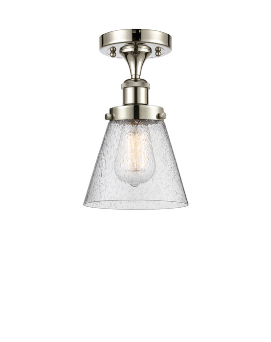 Innovations 916-1C-PN-G64-LED LED Semi-Flush Mount, Polished Nickel