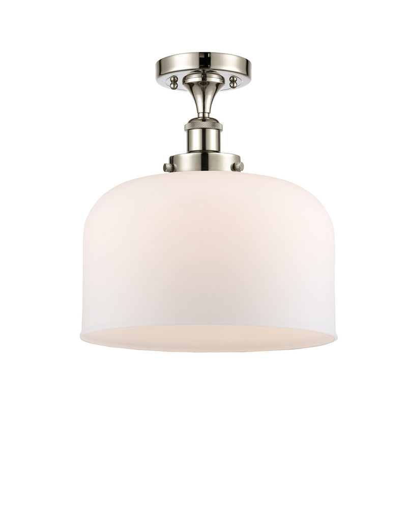 Innovations 916-1C-PN-G71-L-LED LED Semi-Flush Mount, Polished Nickel