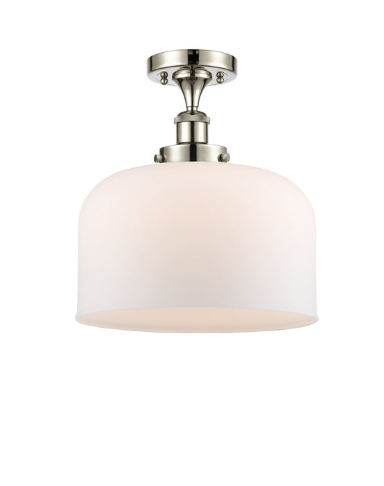 Innovations 916-1C-PN-G71-L-LED LED Semi-Flush Mount, Polished Nickel