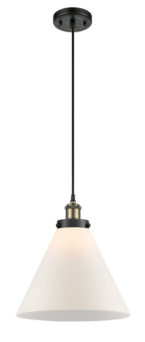 Innovations 916-1P-BAB-G41-L One Light Mini Pendant, Black Antique Brass