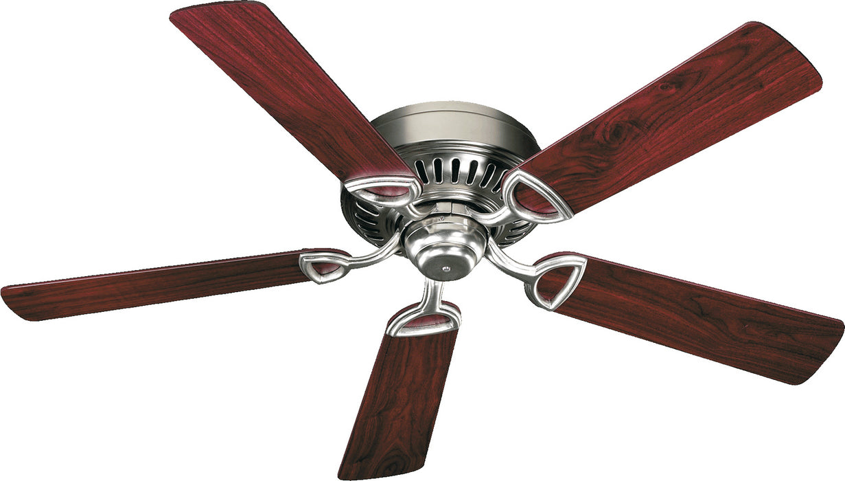 Quorum 51525-6522 52" Ceiling Fan, Satin Nickel