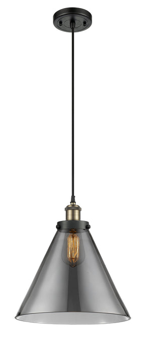 Innovations 916-1P-BAB-G43-L-LED LED Mini Pendant, Black Antique Brass