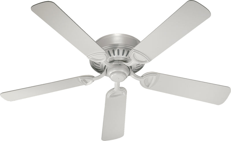 Quorum 51525-8 52" Ceiling Fan, Studio White