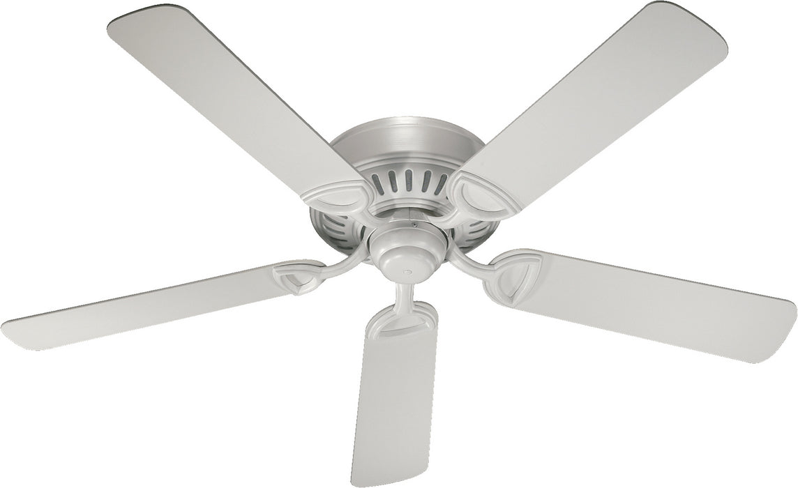 Quorum 51525-8 52" Ceiling Fan, Studio White