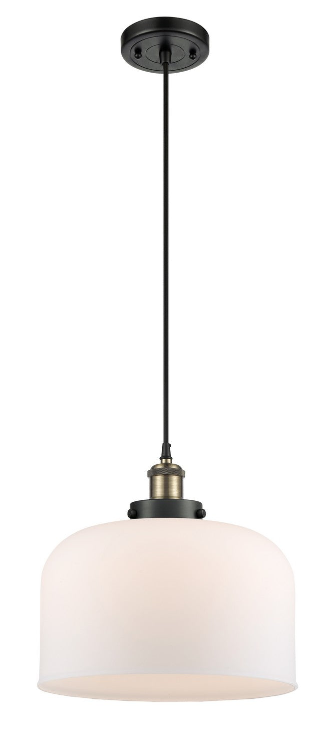 Innovations 916-1P-BAB-G71-L One Light Mini Pendant, Black Antique Brass