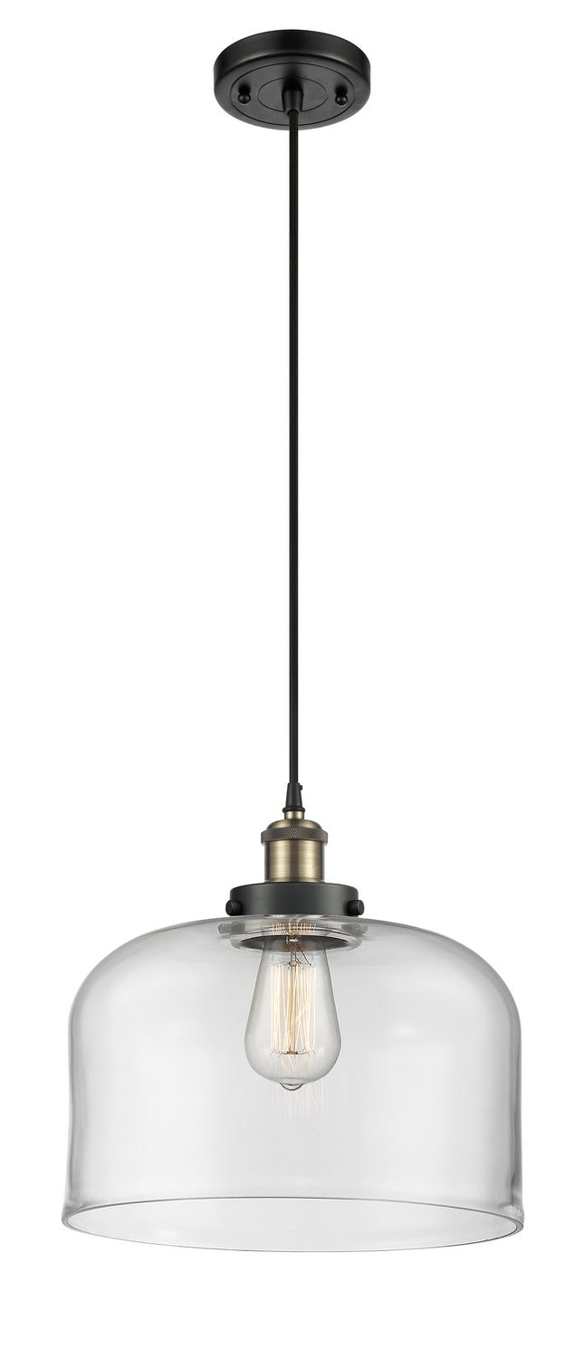 Innovations 916-1P-BAB-G72-L One Light Mini Pendant, Black Antique Brass