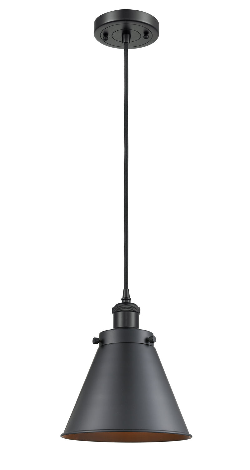 Innovations 916-1P-BK-M13-LED LED Mini Pendant, Matte Black