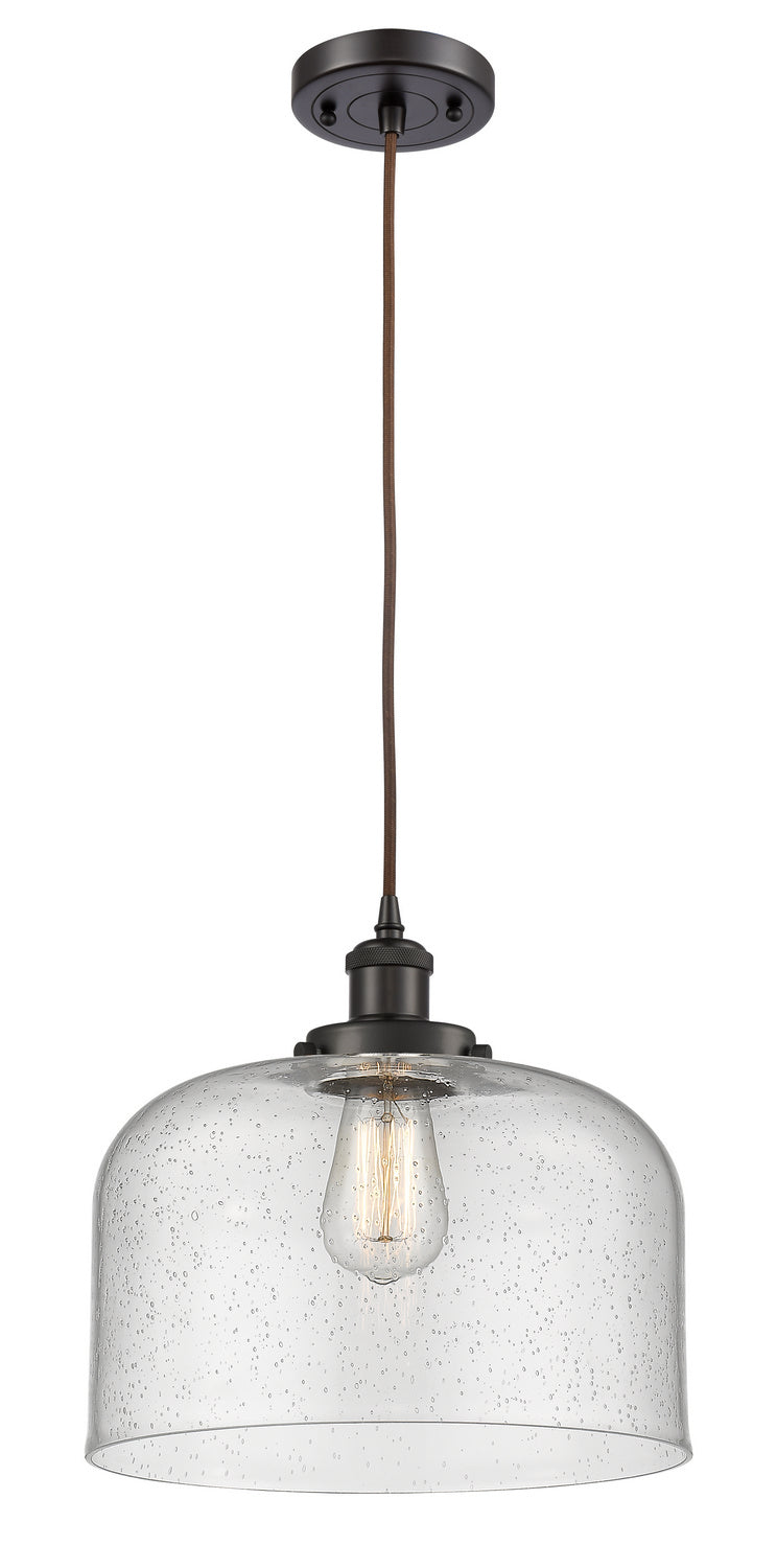 Innovations 916-1P-OB-G74-L-LED LED Mini Pendant, Oil Rubbed Bronze