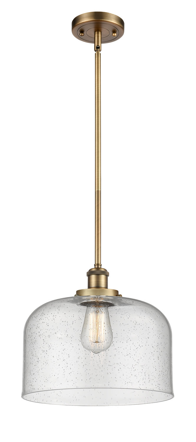 Innovations 916-1S-BB-G74-L-LED LED Mini Pendant, Brushed Brass