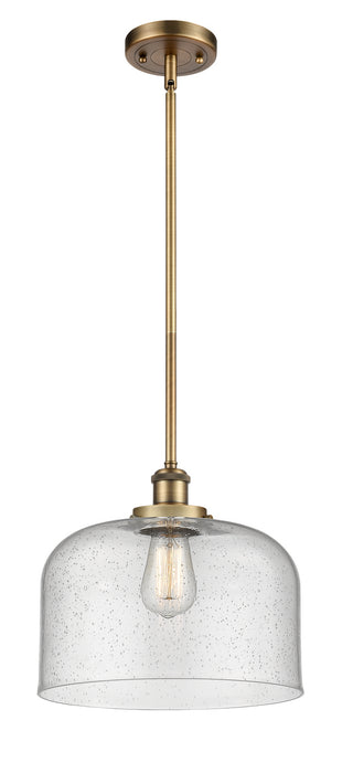 Innovations 916-1S-BB-G74-L-LED LED Mini Pendant, Brushed Brass