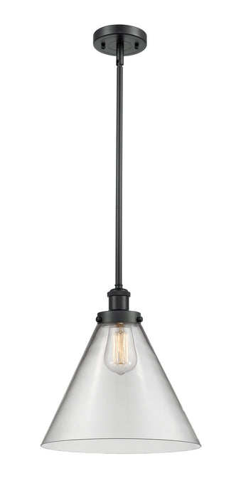 Innovations 916-1S-BK-G42-L One Light Mini Pendant, Matte Black