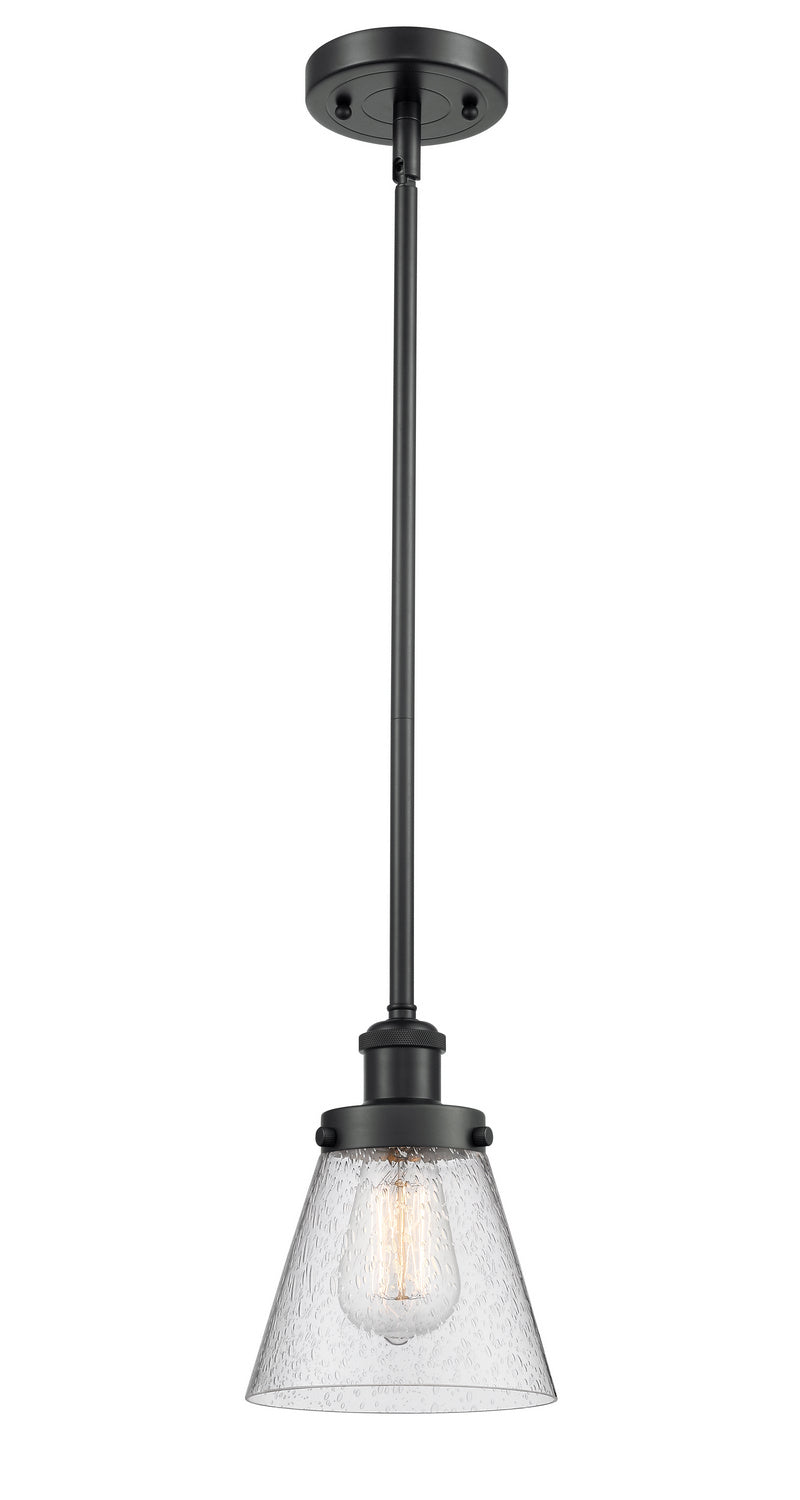 Innovations 916-1S-BK-G64 One Light Mini Pendant, Matte Black