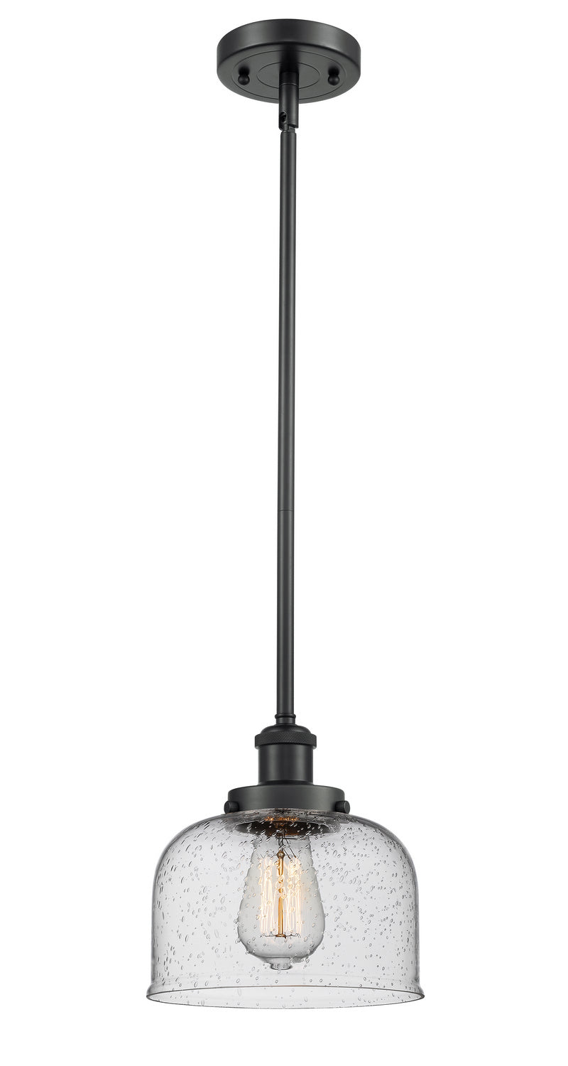 Innovations 916-1S-BK-G74 One Light Mini Pendant, Matte Black