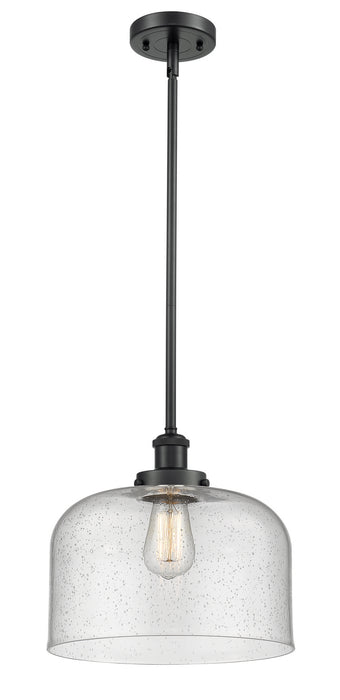 Innovations 916-1S-BK-G74-L One Light Mini Pendant, Matte Black