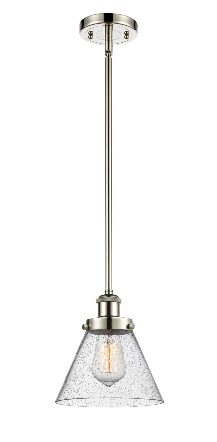 Innovations 916-1S-PN-G44 One Light Mini Pendant, Polished Nickel