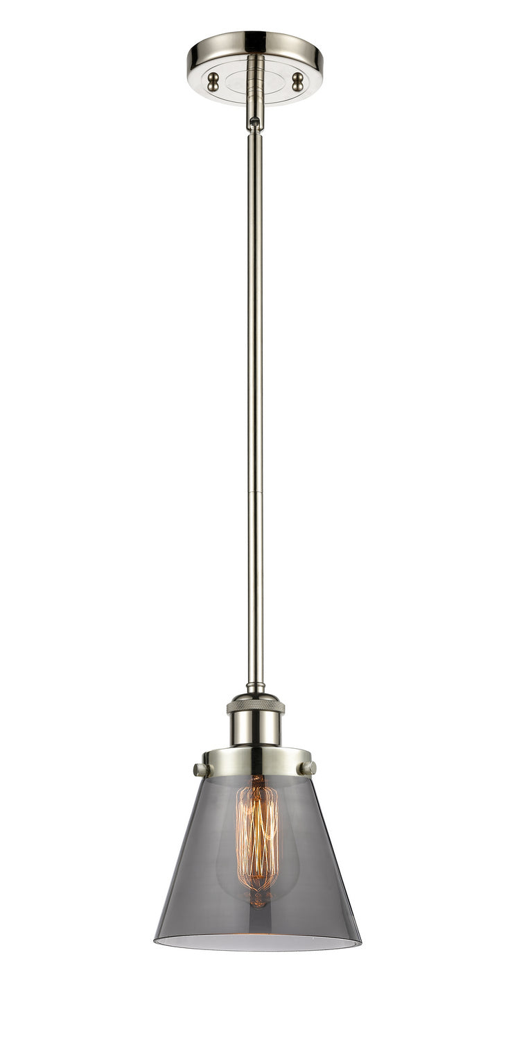 Innovations 916-1S-PN-G63 One Light Mini Pendant, Polished Nickel